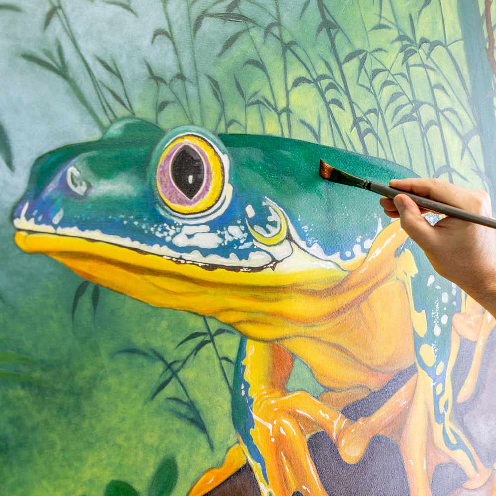 Acrylic Brush Set in Box Premium 7pc - Image 6