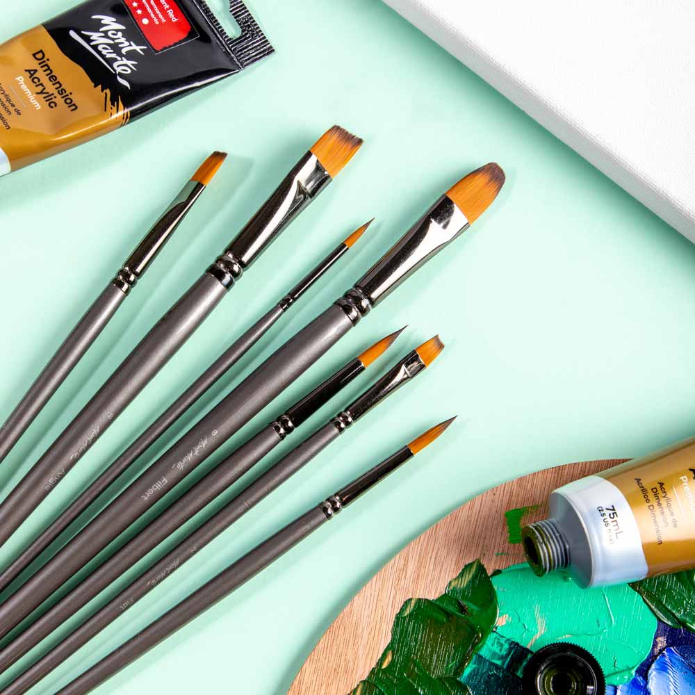 Acrylic Brush Set in Box Premium 7pc - Image 8