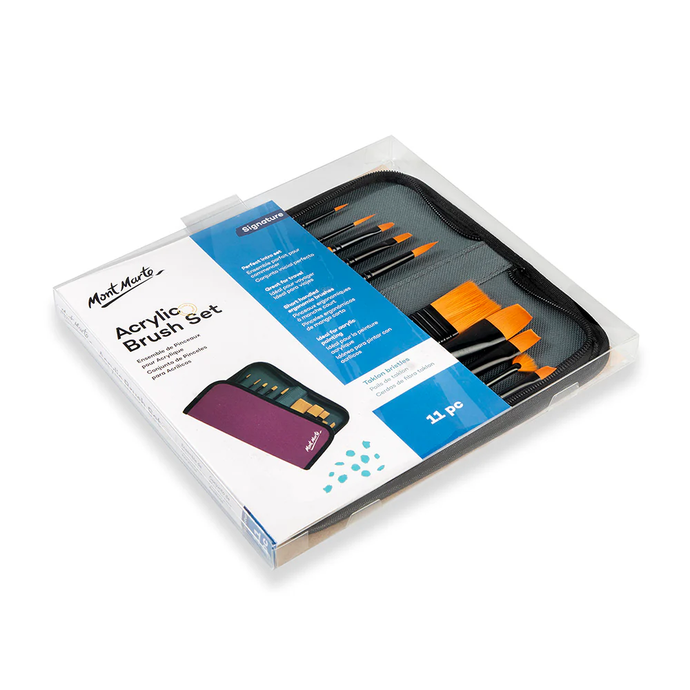 Acrylic Brush Set Signature 11pc - Image 3