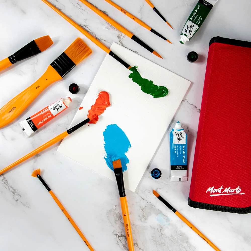 Acrylic Brush Set Signature 11pc - Image 6