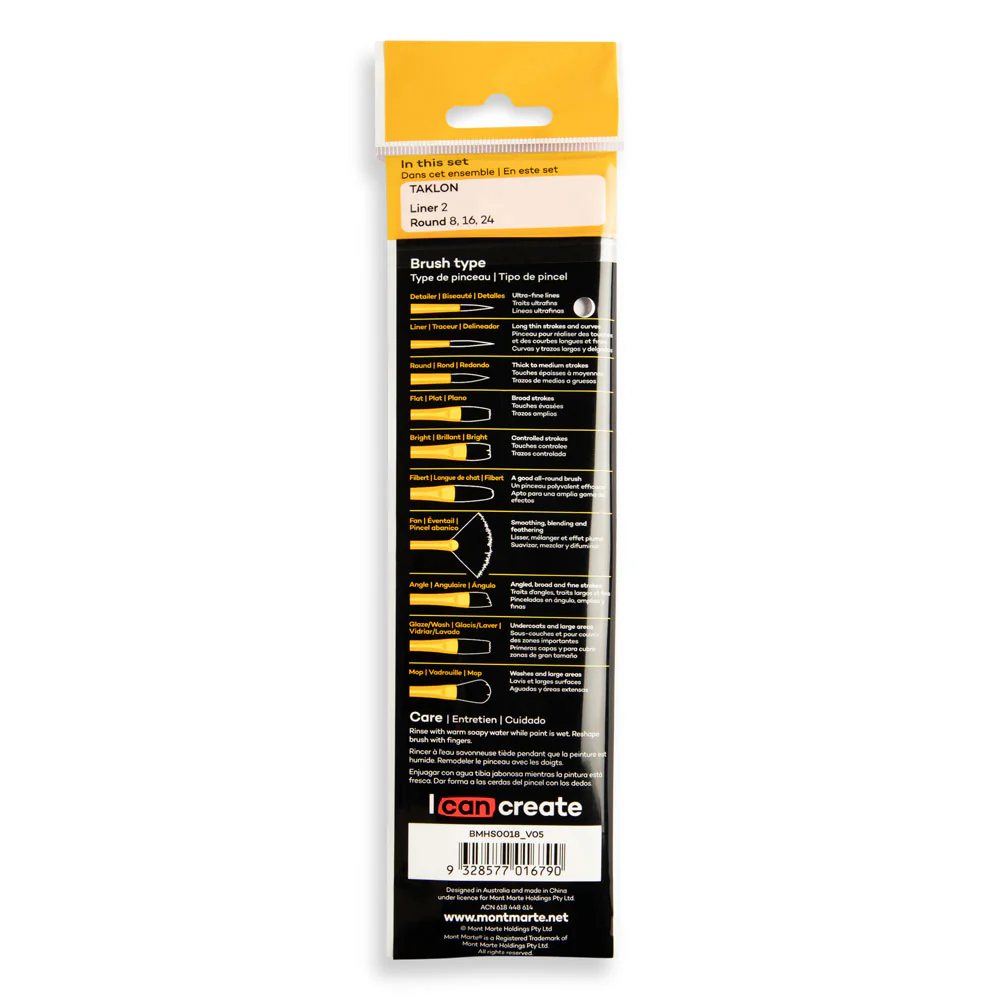 Acrylic Brushes Signature 4pc - Image 4