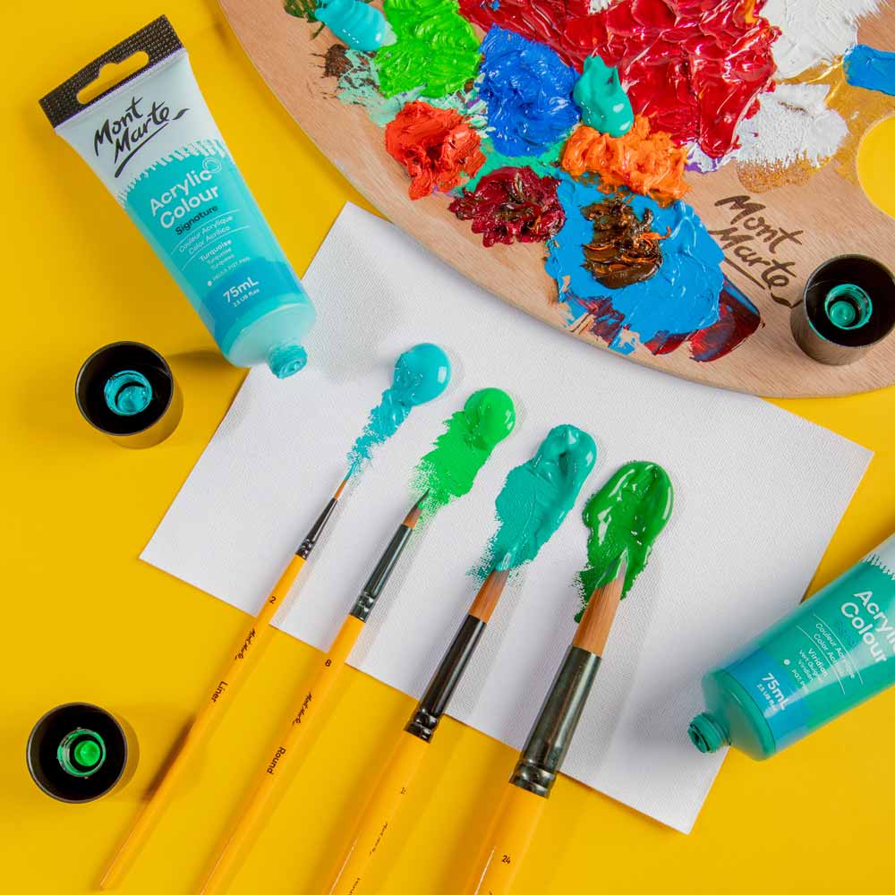 Acrylic Brushes Signature 4pc - Image 6