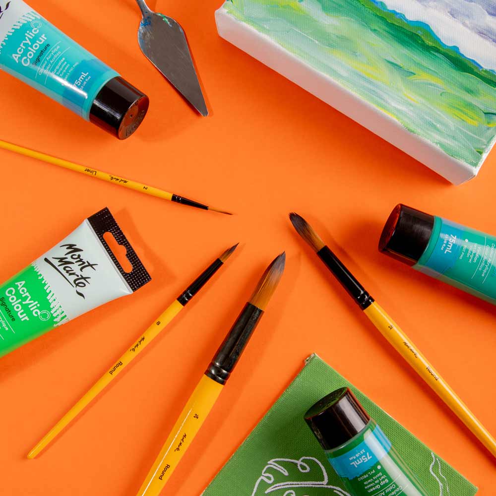 Acrylic Brushes Signature 4pc - Image 7