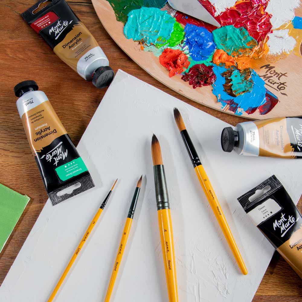 Acrylic Brushes Signature 4pc - Image 8