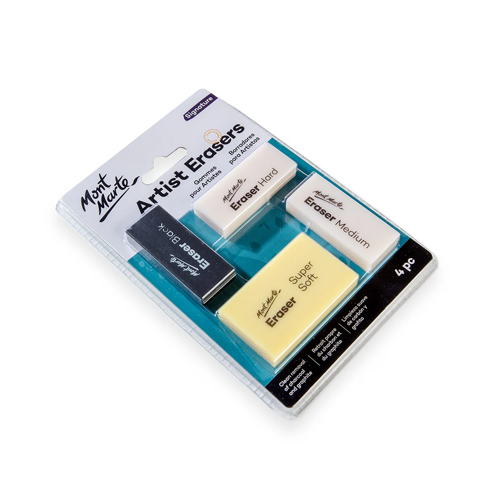 Artist Erasers Signature 4pc - Image 3