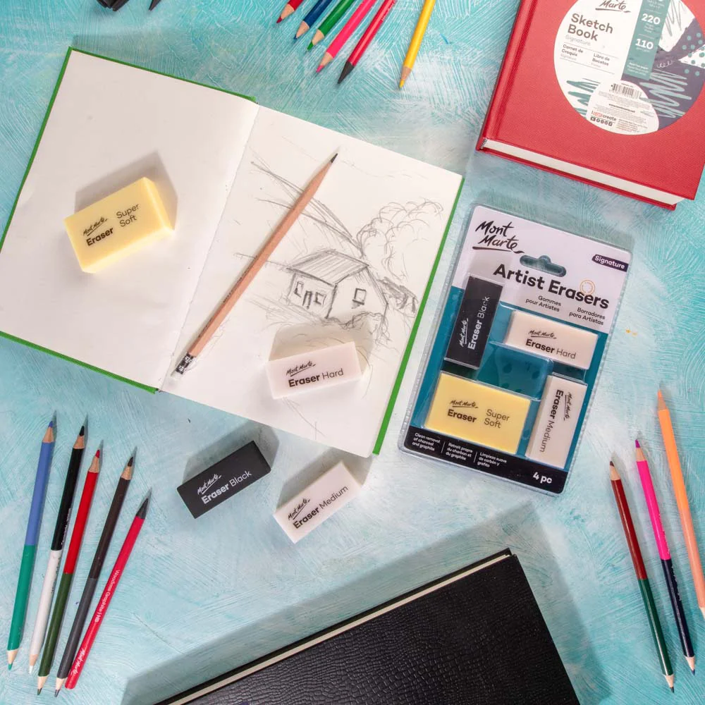 Artist Erasers Signature 4pc - Image 7