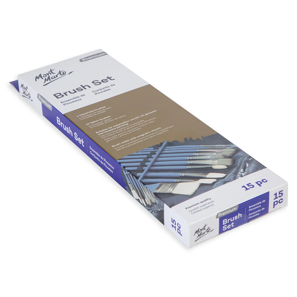 Brush Wallet Set Premium 15pc - Image 3