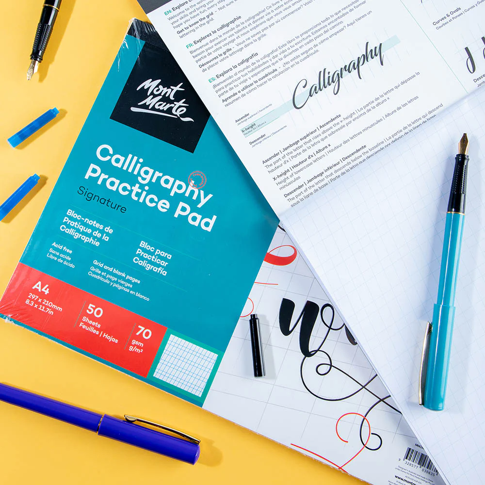 Calligraphy Practice Pad A4 50 Sheet - Image 8