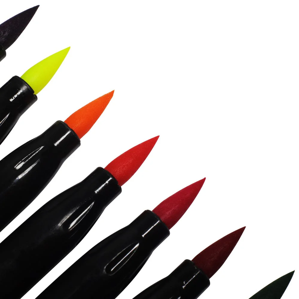 Colouring Brush Markers Signature 12pc - Image 4