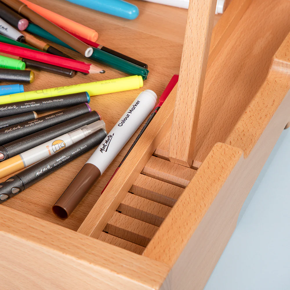 Desktop Table Easel Beech Wood - Image 8