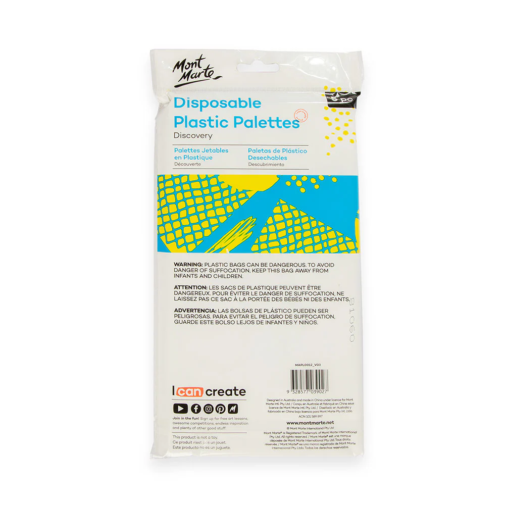 Disposable Plastic Palettes Discovery 5pc - Image 5
