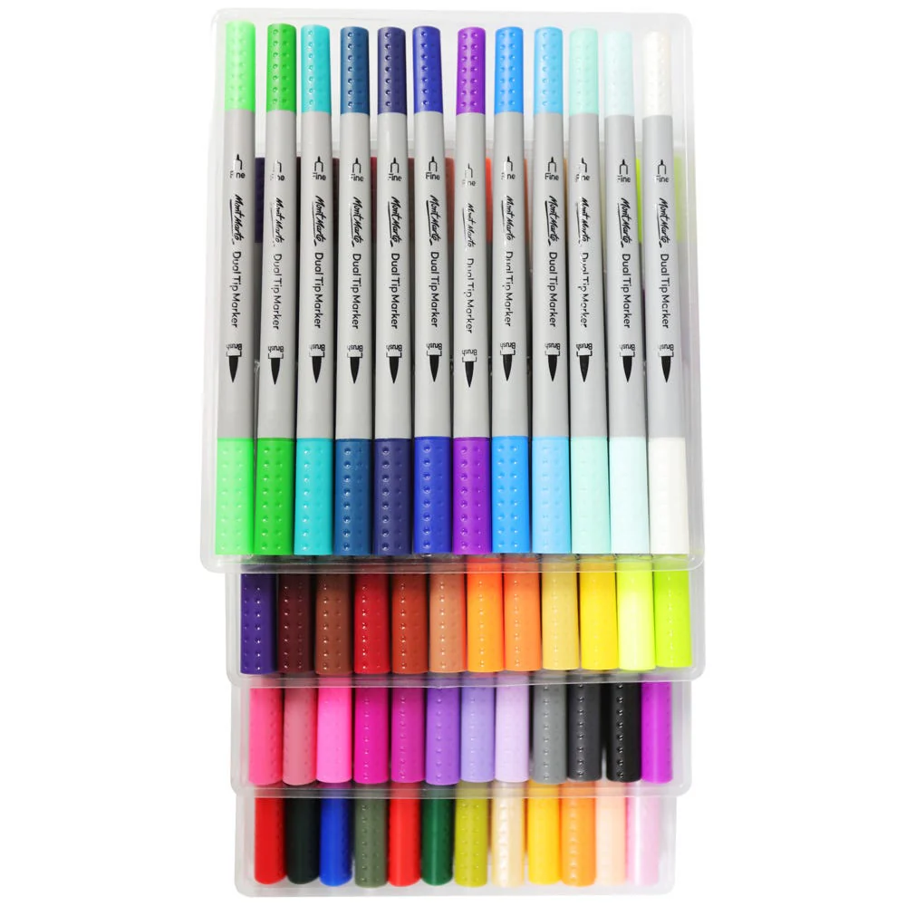 Dual Tip Brush/Fineliners Signature  48pc - Image 3