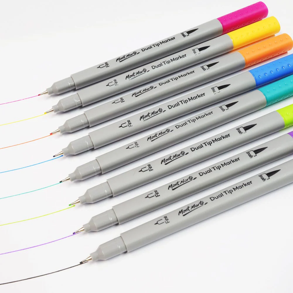 Dual Tip Brush/Fineliners Signature  48pc - Image 7