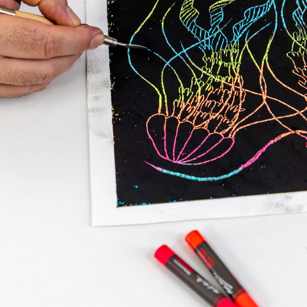 Fluoro Oil Pastels Signature 12pc - Image 8