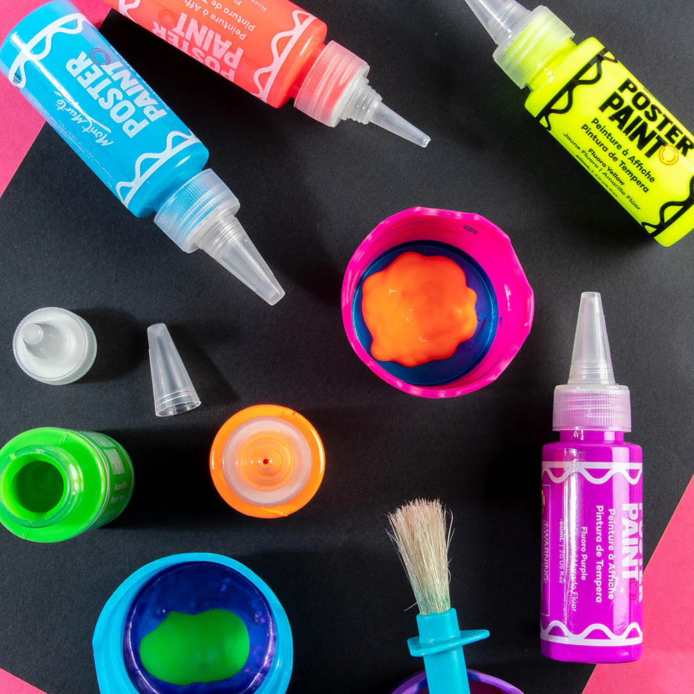 Fluoro Poster Paints 6pc x 60ml - Image 10