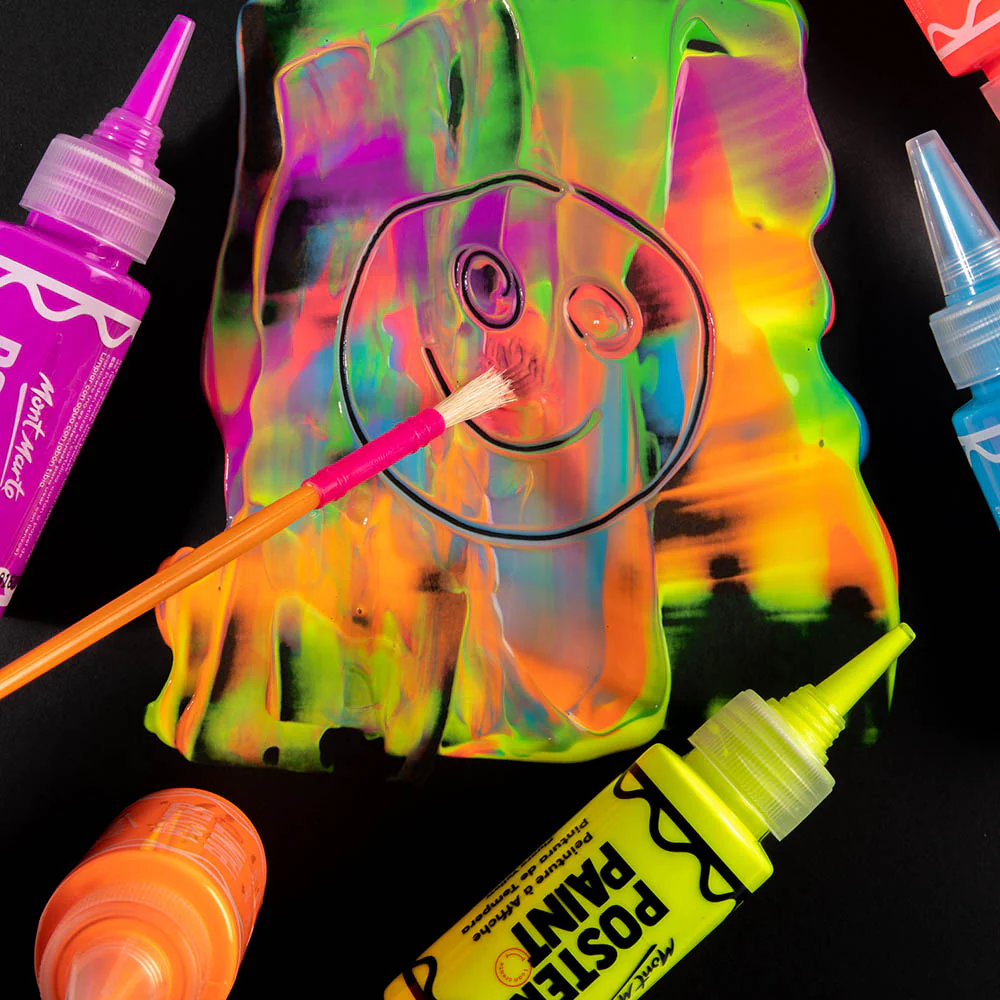 Fluoro Poster Paints 6pc x 60ml - Image 7