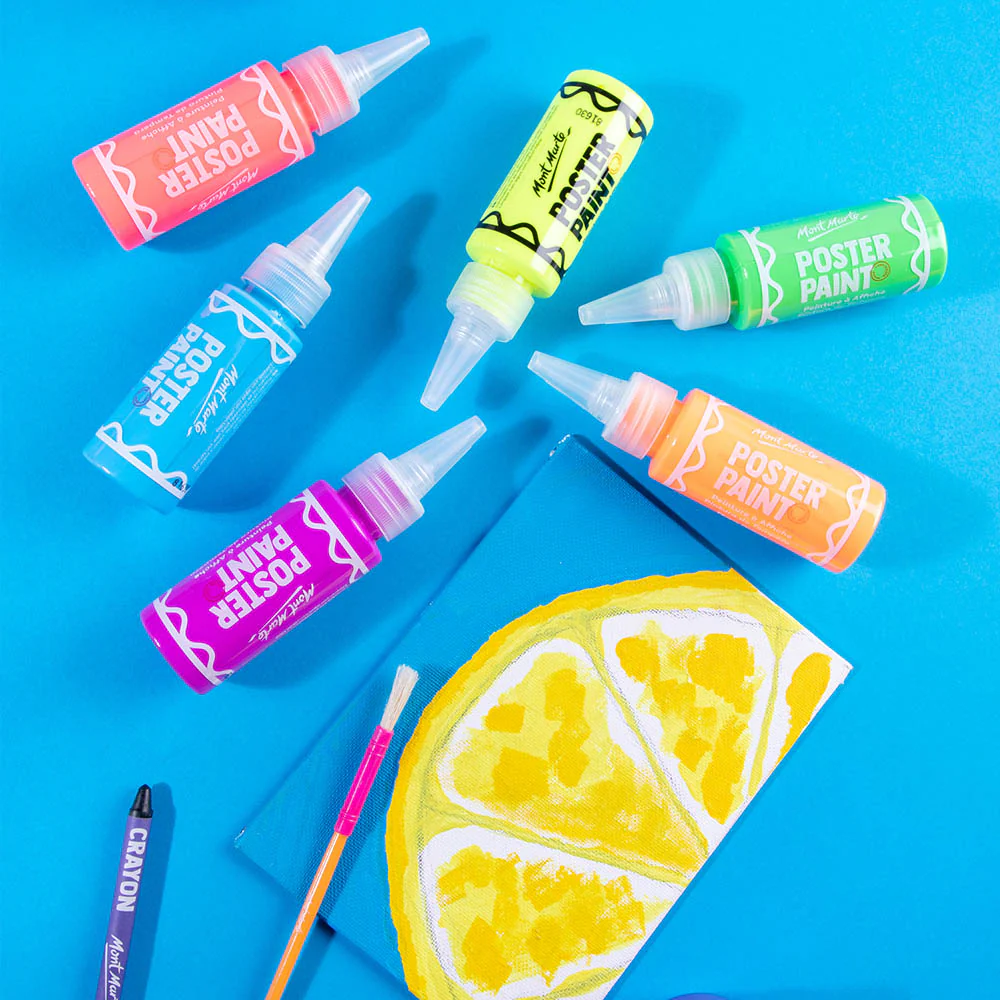 Fluoro Poster Paints 6pc x 60ml - Image 9