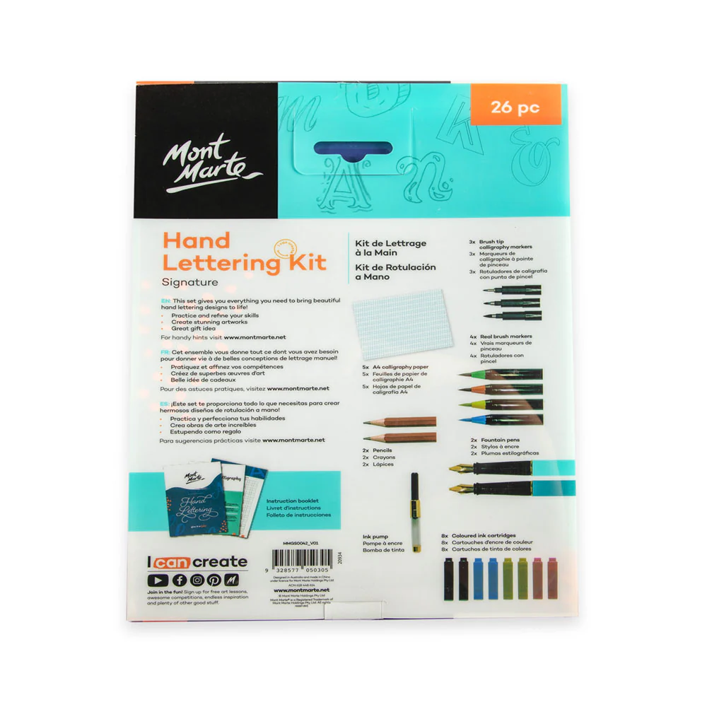 Hand Lettering Kit Signature 26pc - Image 4
