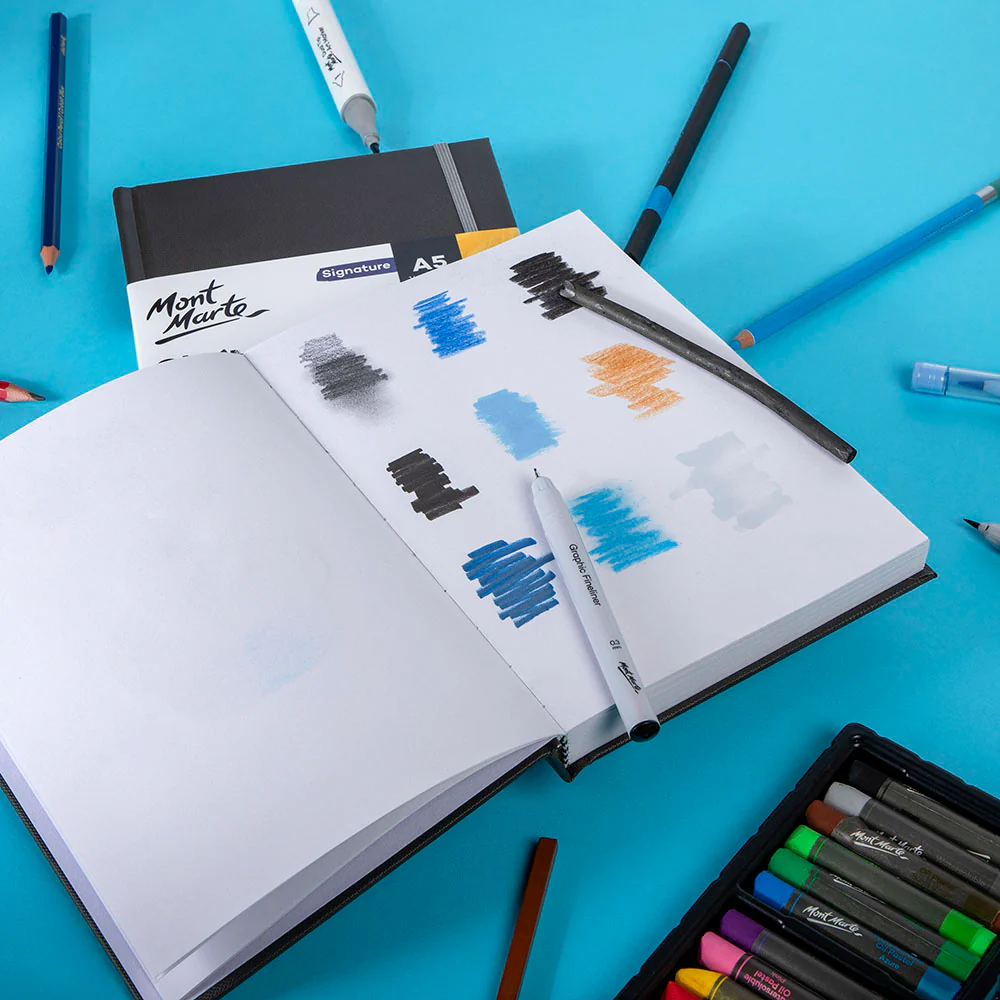 Hardbound Sketch Book Signature 110gsm A5 - Image 8