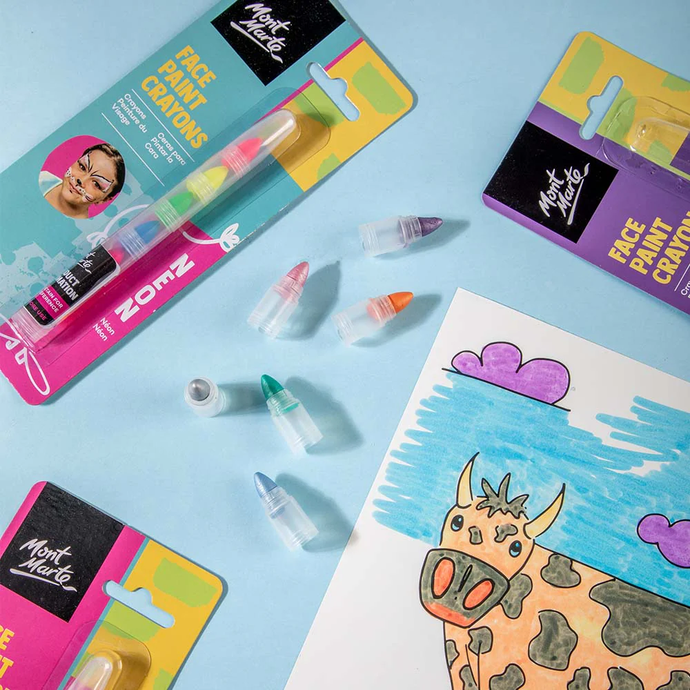 Face Painting Crayons - Pearl - Image 5