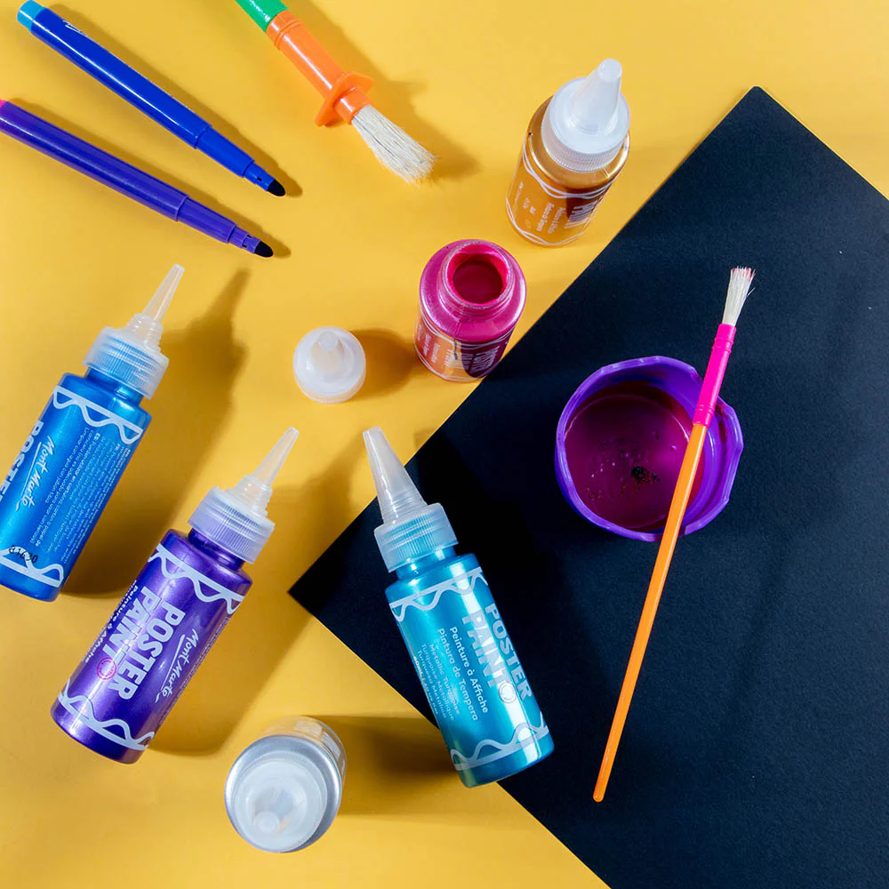 Metallic Poster Paints 6pc x 60ml - Image 10
