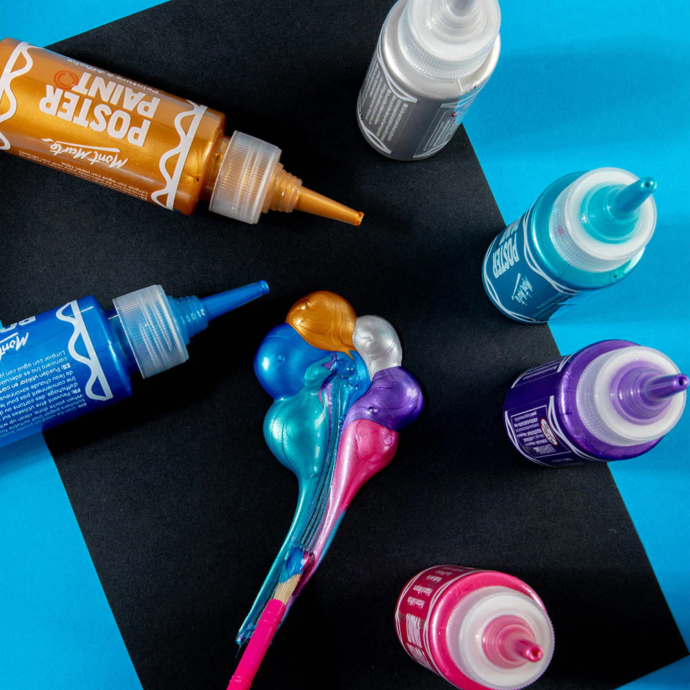 Metallic Poster Paints 6pc x 60ml - Image 8