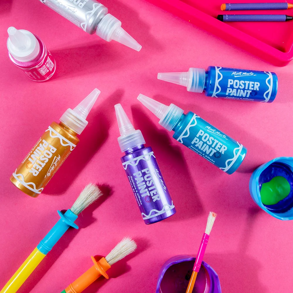 Metallic Poster Paints 6pc x 60ml - Image 9