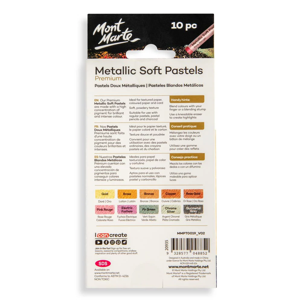 Metallic Soft Pastels Premium 10pc - Image 4