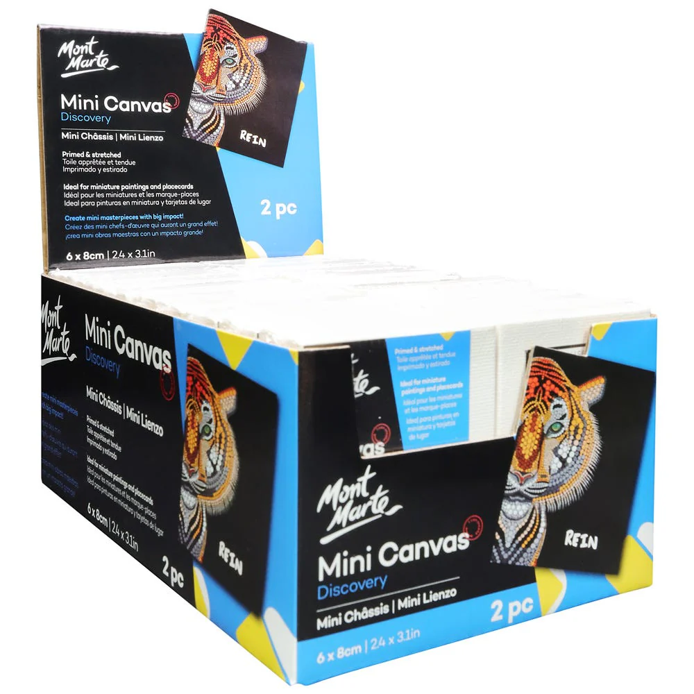 Mini Canvas Discovery 6x8cm (2.4 x 3.1in) 2pc - Image 3