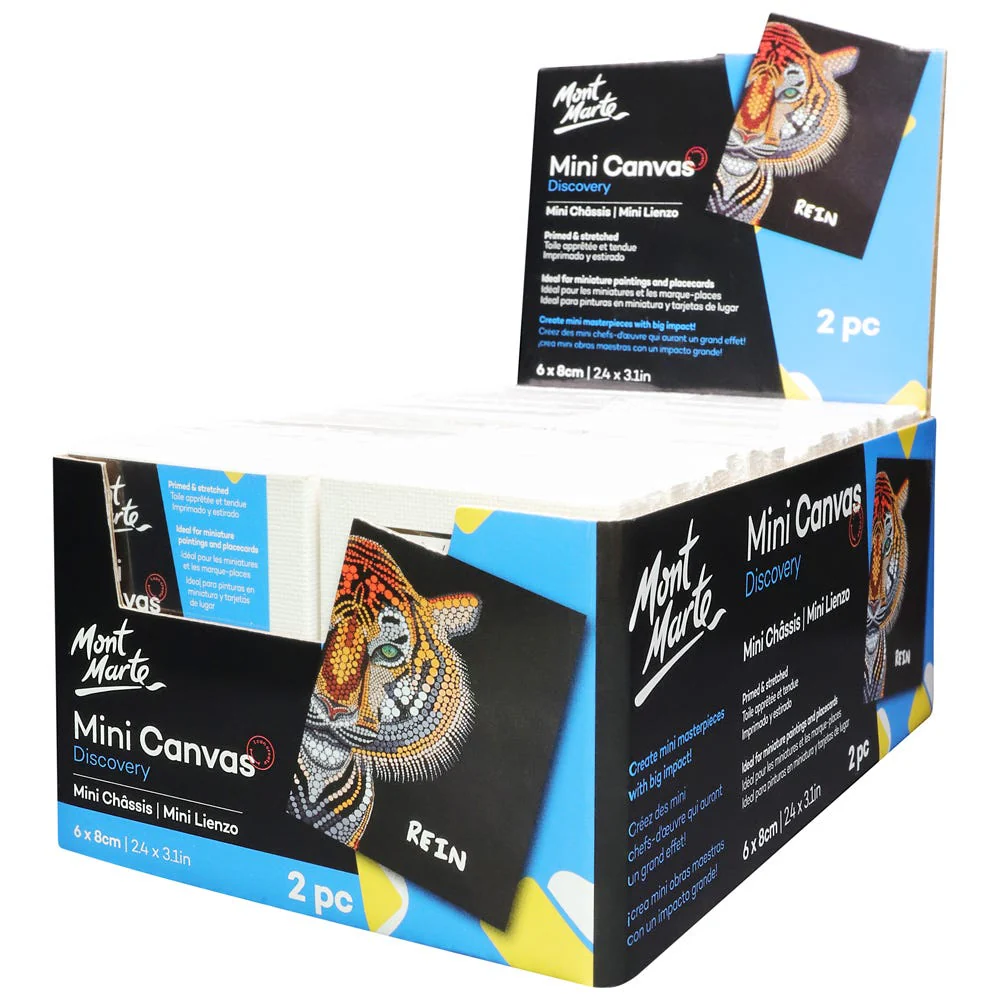 Mini Canvas Discovery 6x8cm (2.4 x 3.1in) 2pc - Image 7