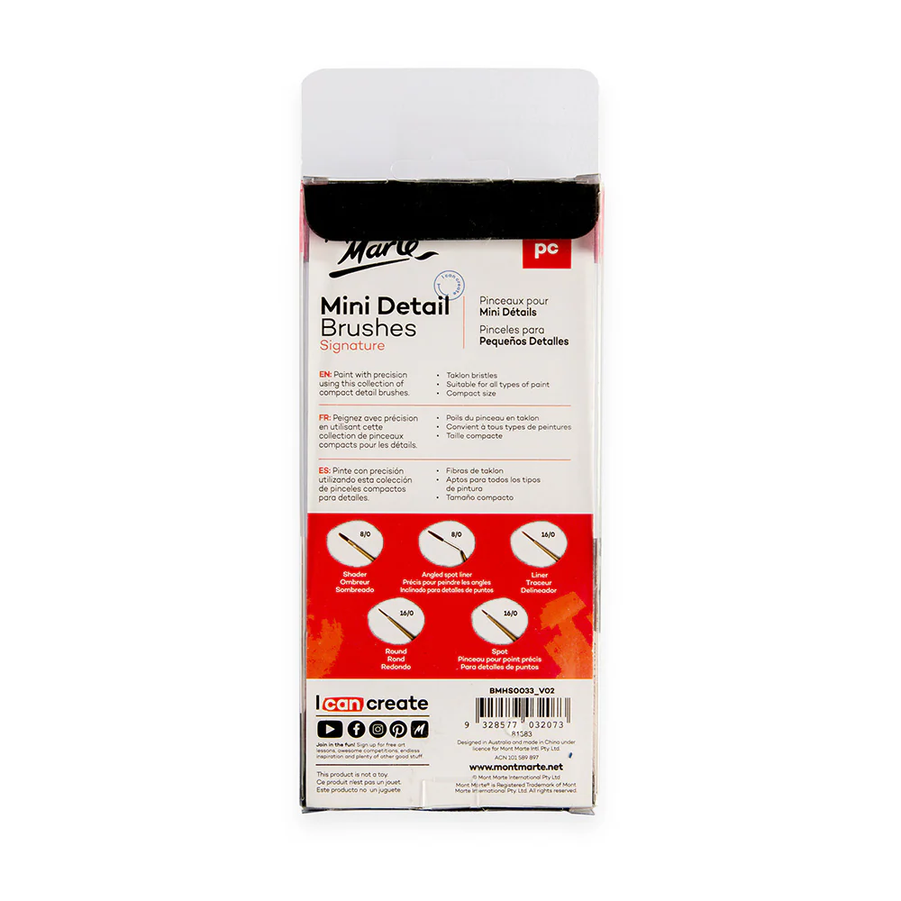 Mini Detail Brushes Signature 5pc - Image 5