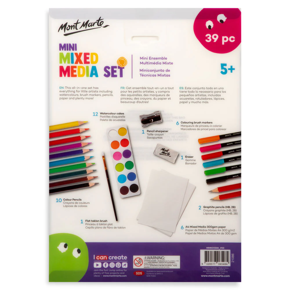 Mini Mixed Media Set 39pc - Image 4
