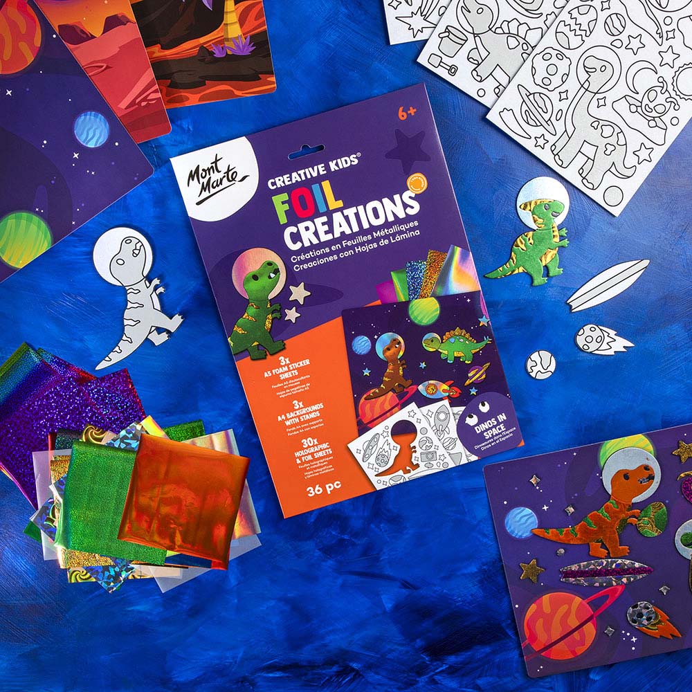 Foil Creations 36pc – Dinos in Space - Image 11