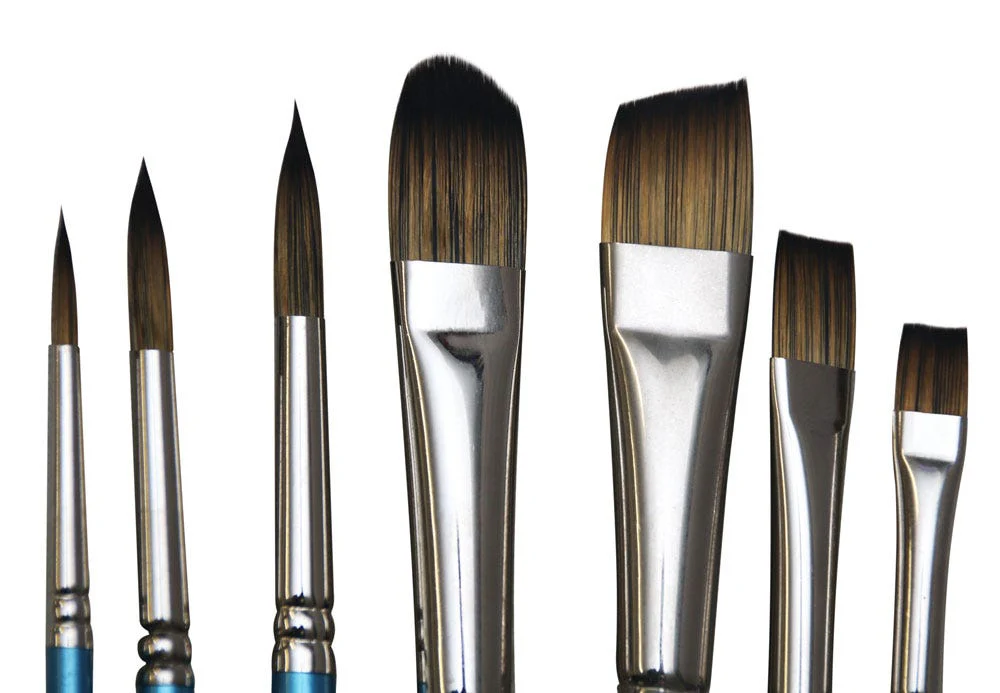 Oil Brush Set Premium 7pc - Image 3