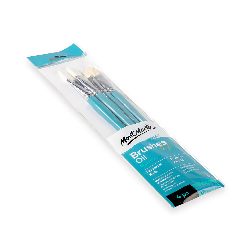 Oil Brushes Signature 4pc - Image 3