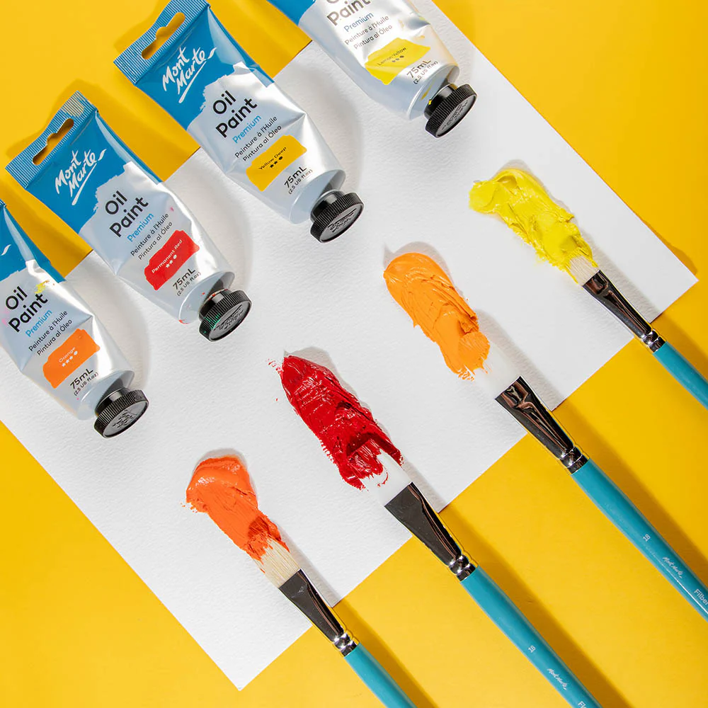 Oil Brushes Signature 4pc - Image 6