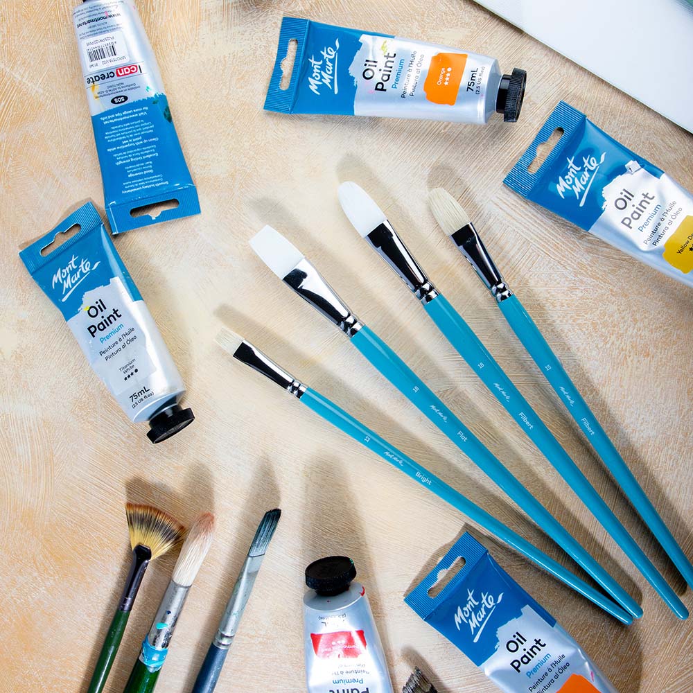 Oil Brushes Signature 4pc - Image 8