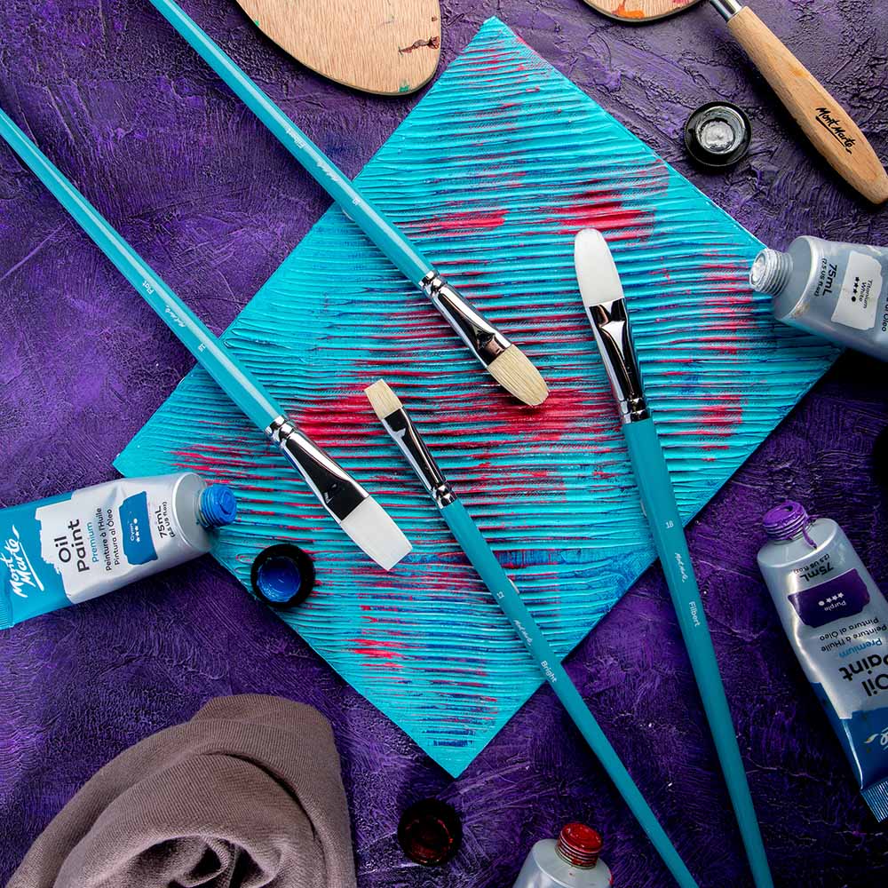 Oil Brushes Signature 4pc - Image 9