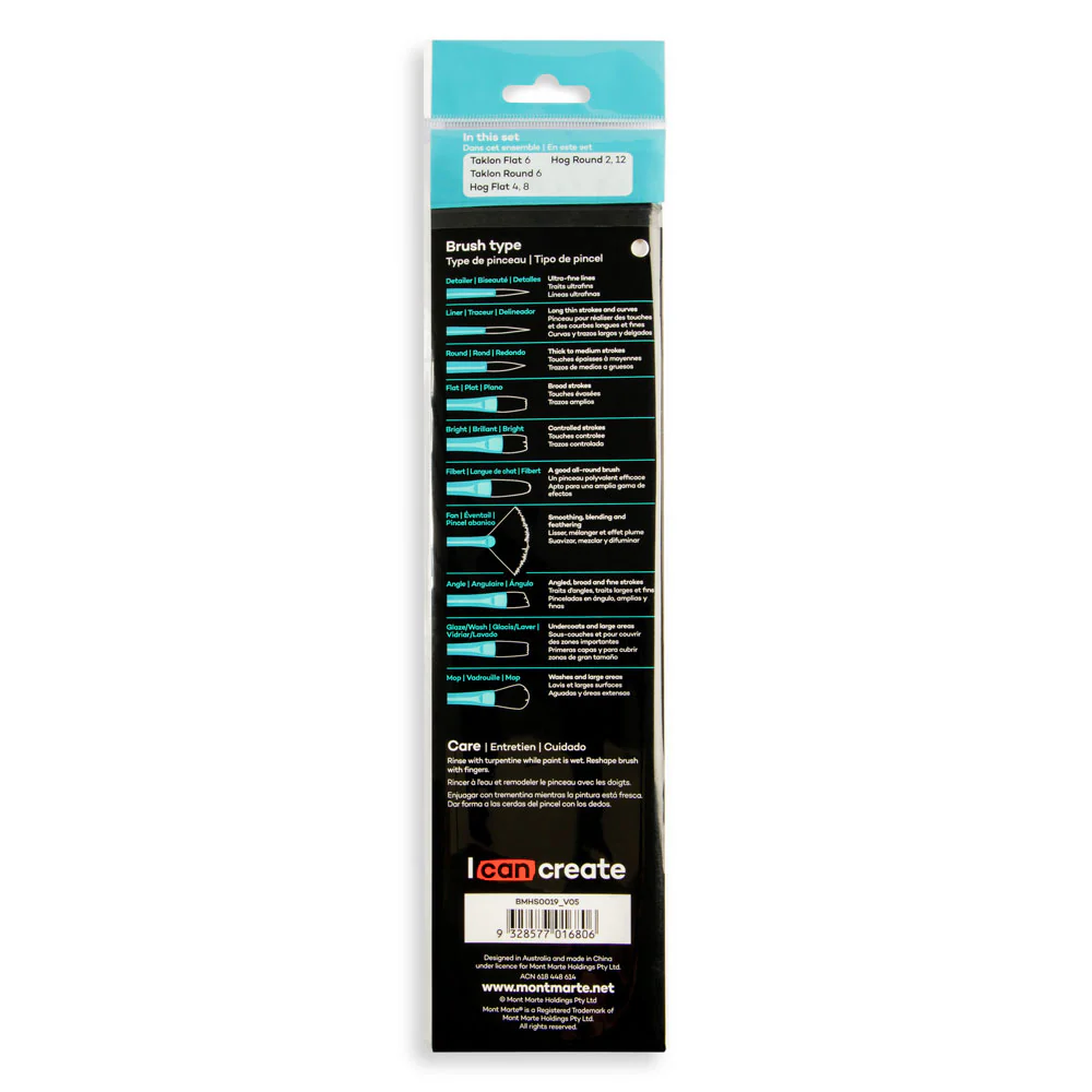 Oil Brushes Signature 6pc - Image 4