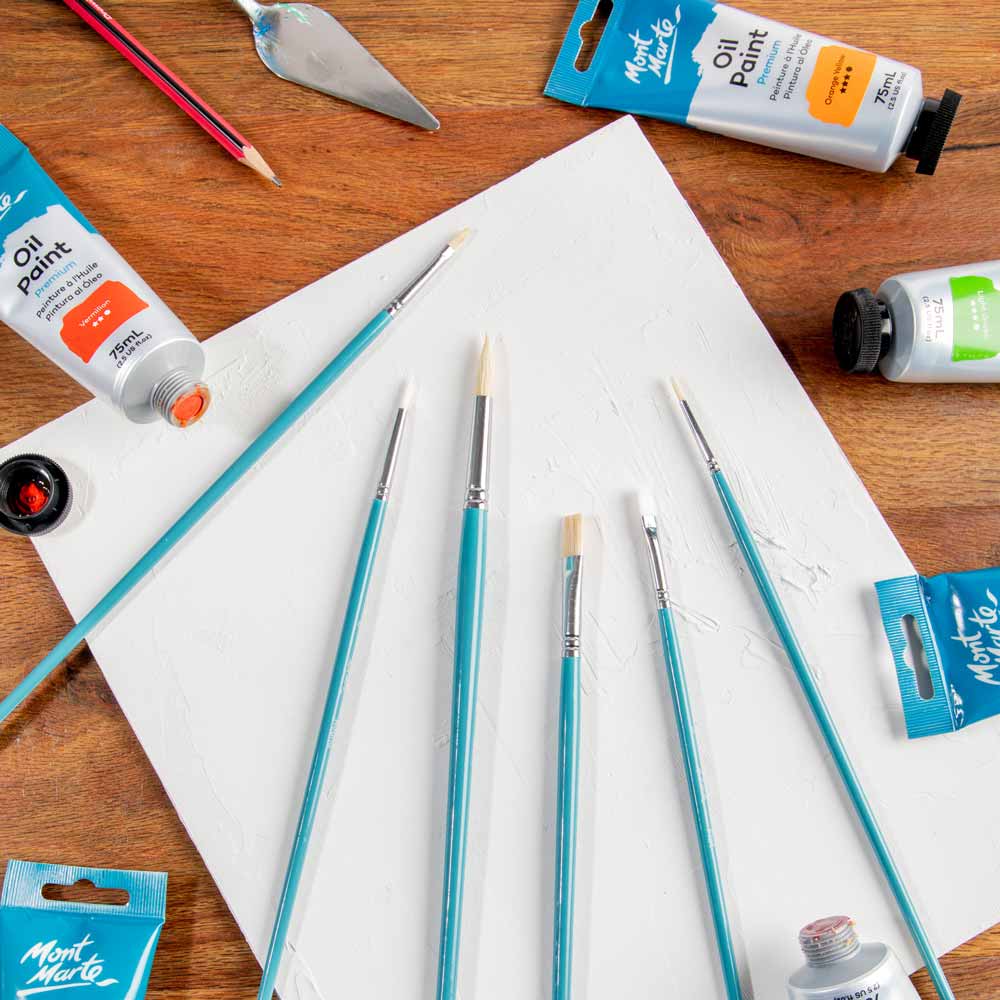 Oil Brushes Signature 6pc - Image 7