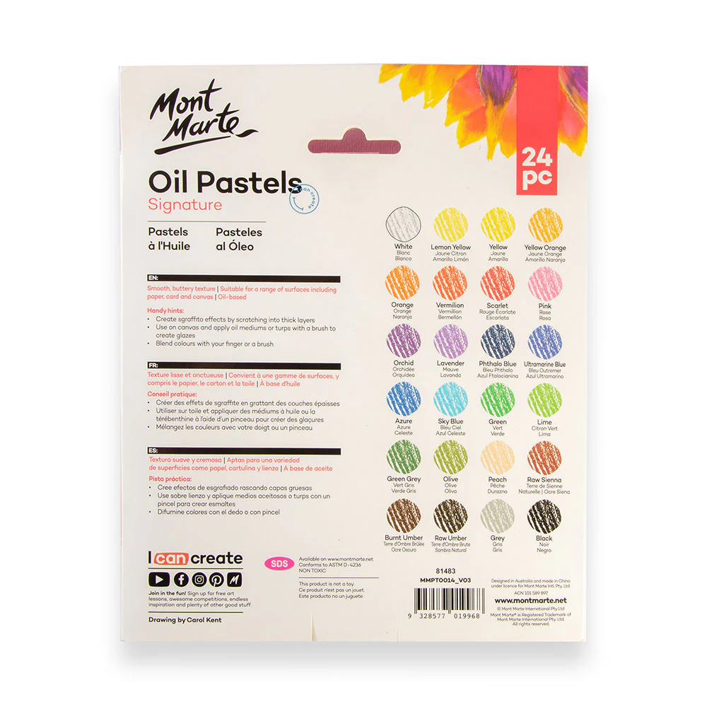 Oil Pastels Signature 24pc - Image 4