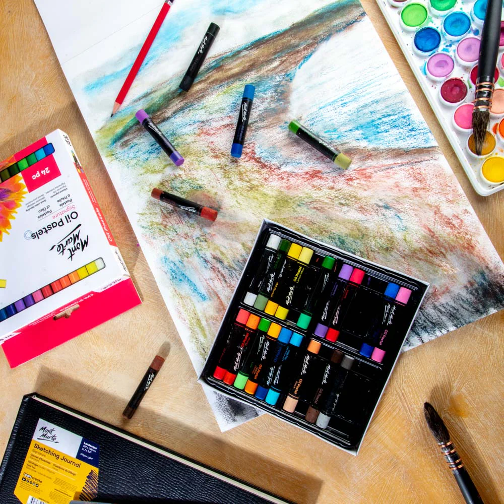 Oil Pastels Signature 24pc - Image 8