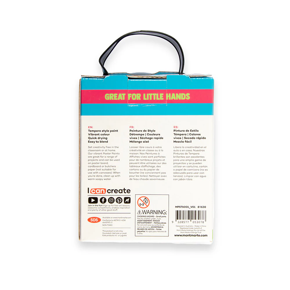 Poster Paints 6pc x 60ml - Image 4