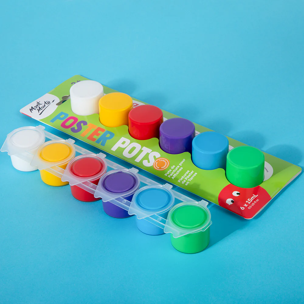 Poster Pots 6pc x 15ml - Brights - Image 3