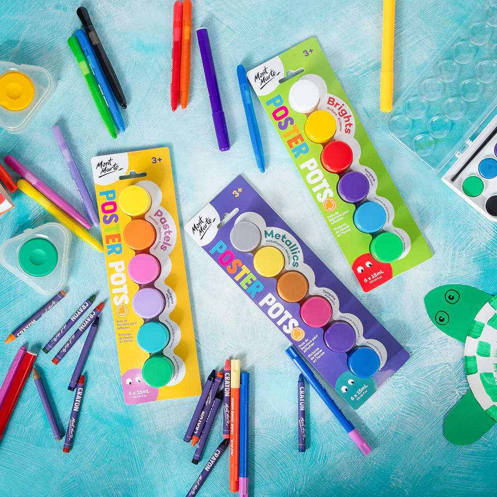 Poster Pots 6pc x 15ml - Brights - Image 6