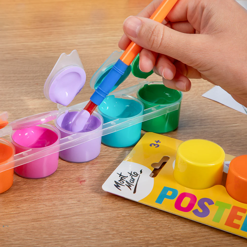 Poster Pots 6pc x 15ml - Pastels - Image 8