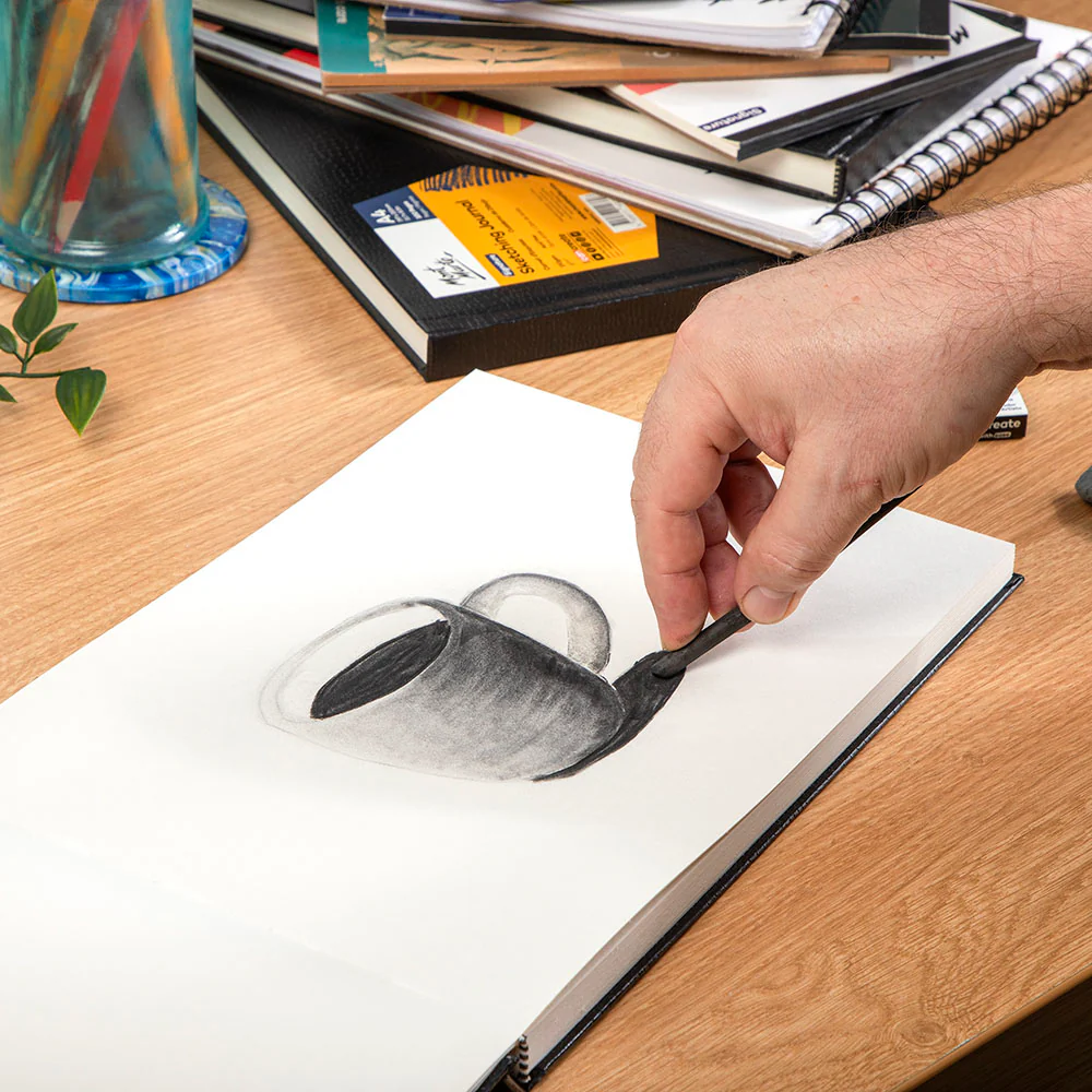 Sketching Journal Croc Finish Signature 150gsm A4 Landscape 100 Page - Image 5