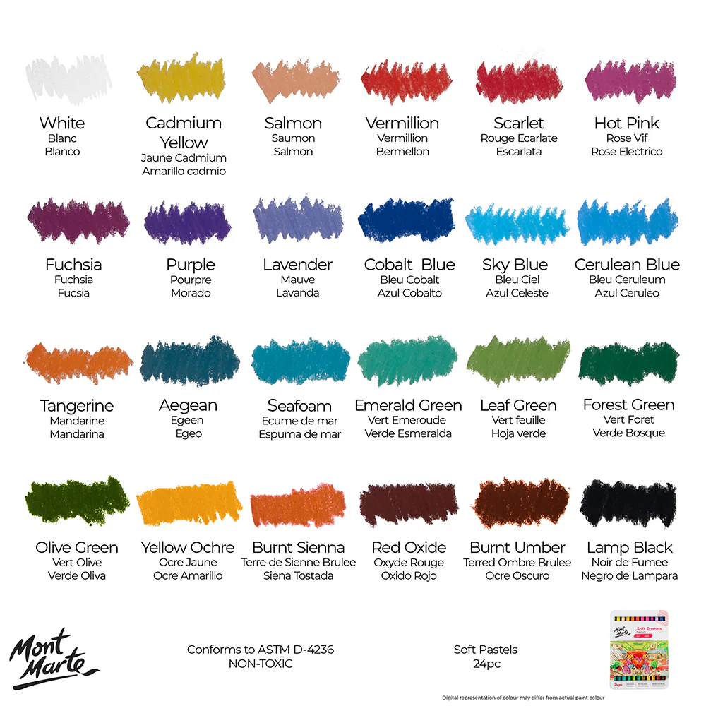 Soft Pastels in Tin Box Signature 24pc - Image 11