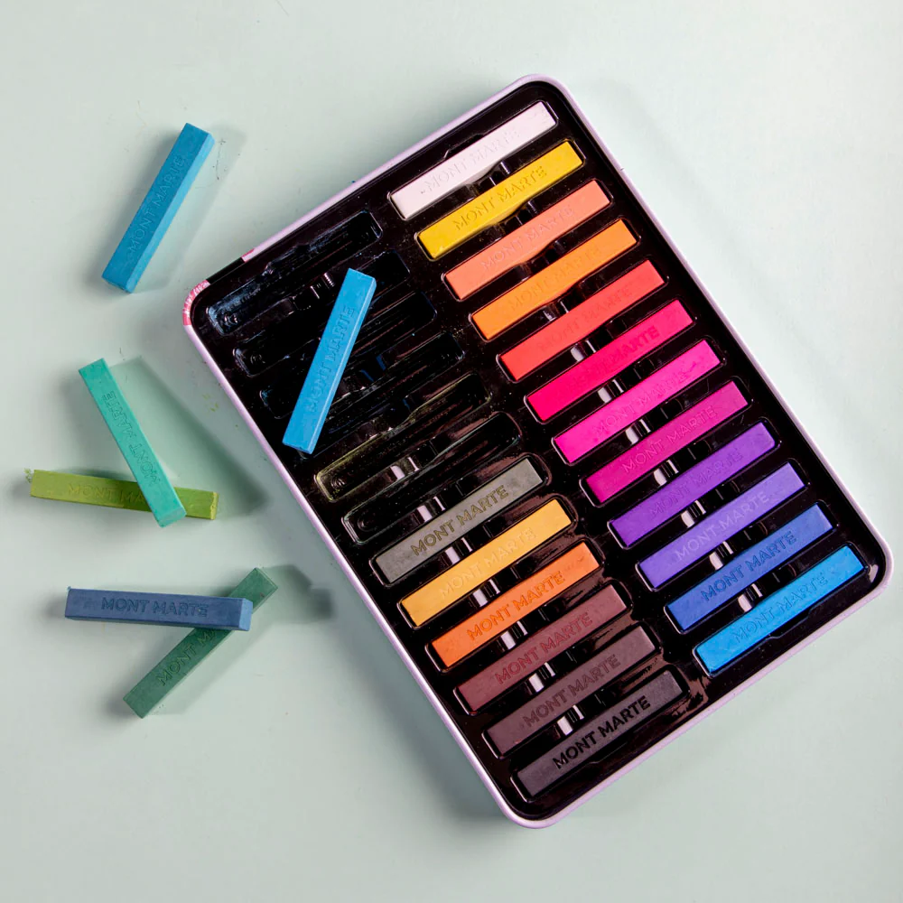 Soft Pastels in Tin Box Signature 24pc - Image 3