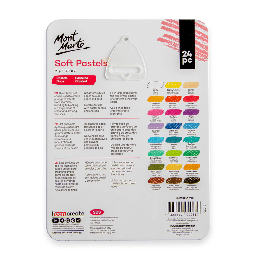 Soft Pastels in Tin Box Signature 24pc - Image 5